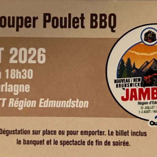 Billet Souper Poulet BBQ